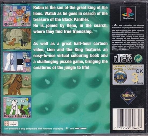 Lion and the King - PlayStation 1 (B Grade) (Genbrug)